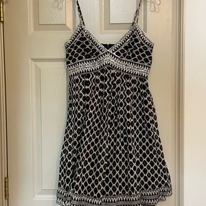 BCBG black and white dress, size 4. Never worn, with tags!